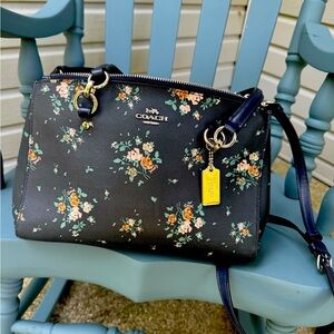 Coach Black satchel  very lightly used